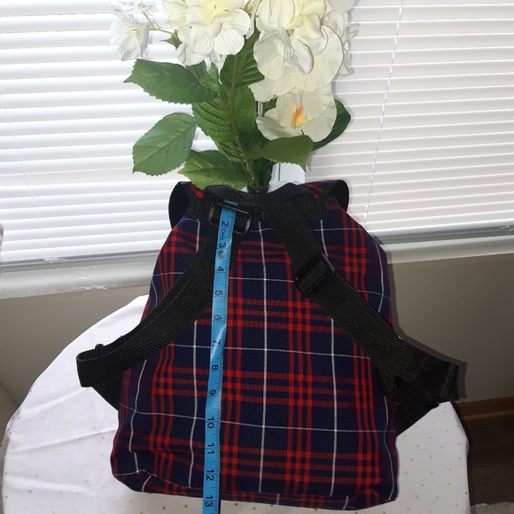 🔥SOLD🔥SCHOOLBELLES plaid backpack - Picture 8 of 8